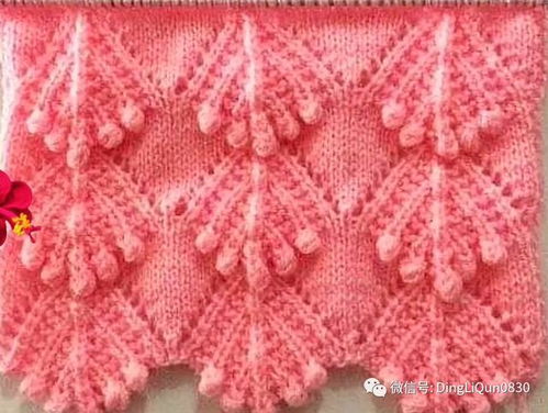 針織作品 30個美麗的毛衣針織針跡圖案設(shè)計(jì)